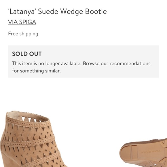 Via Spiga Latanya Wedge peep toe